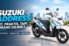 Suzuki Address Irit dan Praktis, Tapi Kurang Laku di Indonesia? Ini Penyebabnya