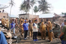 Bupati Empat Lawang Usulkan Bedah Rumah  untuk Korban Kebakaran Talang Benteng