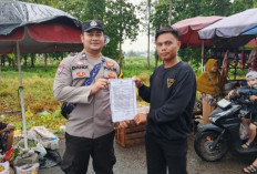 Dari Rumah ke Rumah, Bhabinkamtibmas Tebing Tinggi Sosialisasikan Maklumat Karhutla