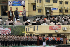 Polres Empat Lawang Gelar Sholat Istisqo, Doa Bersama dan Salurkan Bansos di Tengah Kekeringan