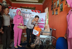 Kapolres Empat Lawang Anjangsana ke Warakawuri dan Purnawirawan, Wujud Kepedulian Jelang Hari Bhayangkara 
