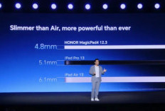 Spesifikasi Gahar Honor MagicPad 4: Layar OLED 165Hz, Snapdragon 8 Gen 5, Baterai 10.100mAh