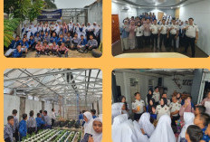 Lapas Empat Lawang Jadi Wahana Edukasi, Puluhan Siswa Belajar Pertanian dan Ketahanan Pangan