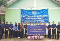 Lapas Empat Lawang Salurkan Bansos ke Panti Asuhan Bersinar Muhammadiyah, Wujud Kepedulian kepada Sesama