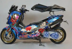 Yamaha XMAX Dimodifikasi Canggih! Bisa Dinyalakan Lewat Smartwatch, Dikendalikan Stik PlayStation