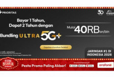 Promo XL PRIO di Erafone: Bayar 1 Tahun, Dapat Layanan 2 Tahun