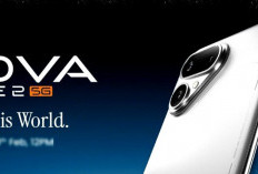 Tecno Pova Curve 2 Siap Debut, Desain Futuristik Baterai Jumbo