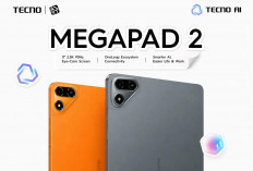 TECNO MEGAPAD 2 dan SE 2 Resmi Masuk Indonesia, Tablet 2.5K Mulai Rp3 Jutaan