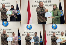 26 Personel BNNK Empat Lawang Terima Piagam Penghargaan, Andi Kurniawan Tegaskan Komitmen P4GN di Lahat