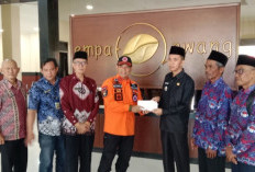 Sekda Empat Lawang Salurkan Bantuan untuk Korban Kebakaran Talang Benteng, Wujud Solidaritas ASN 