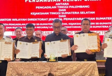 Kalapas Empat Lawang Teken PKS Sidang Elektronik, Perkuat Sinergi Penegakan Hukum Berbasis Digital